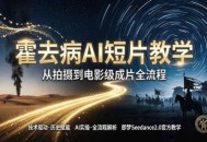 《霍去病》AI短片教学：即梦AI Seedance2.0实操，从拍摄到电影级成片全流程
