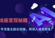 AI绘画变现秘籍：公众号流量主副业狂挣，网创人速来掘金【揭秘】