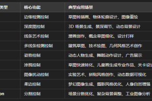 第九部分：controlnet应用之 ControlNet应用场景