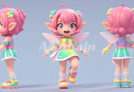 即梦AI实现IP人物三视图