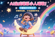 AI生成萌系小人唱歌！0基础3分钟出片，28个作品涨粉9万，日赚四位数，小白直接抄作业