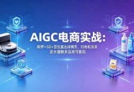 AIGC电商实战班：即梦+SD+豆包直出详情页，扫地机洗发水猫粮多品类可复现
