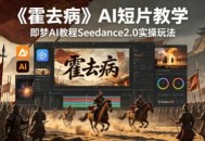 《霍去病》AI短片教学，即梦AI教程Seedance2.0实操玩法