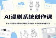 AI漫剧系统创作课：拆解全流程创作体系，从构思设计到剪辑合成新手轻松出片
